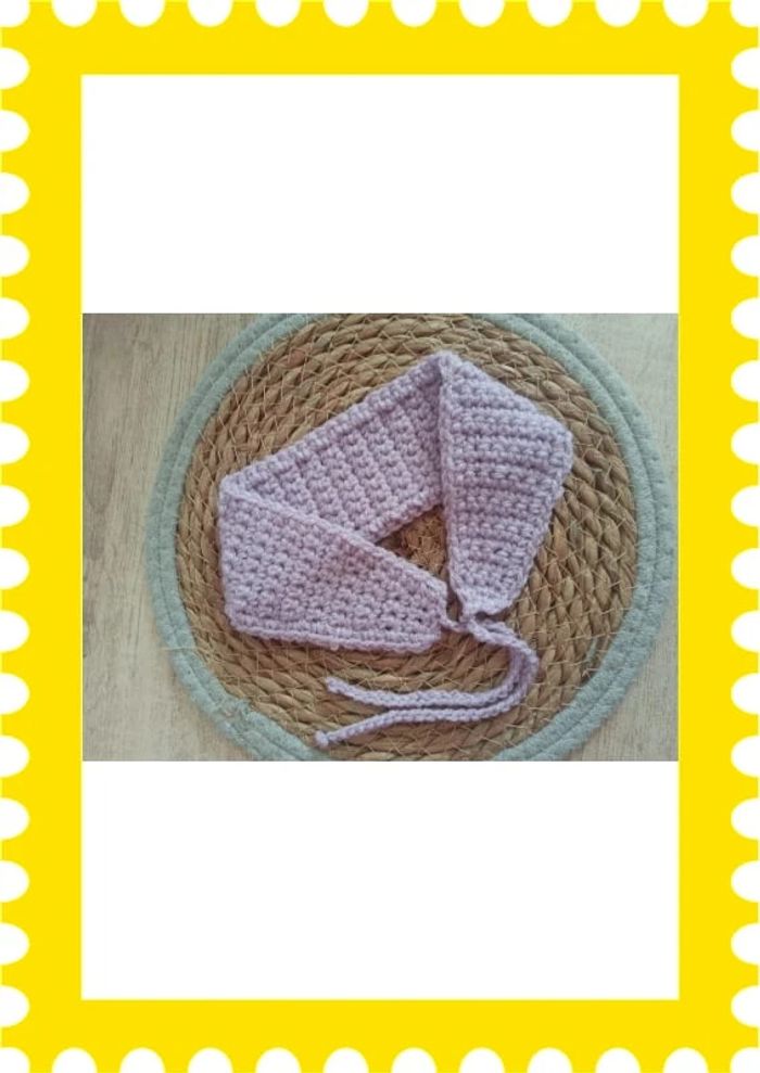 Bandeau bébé a nouer - photo numéro 3