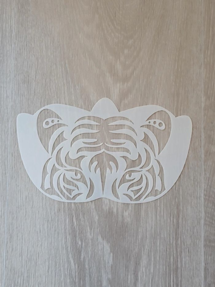 Masque pochoir enfant