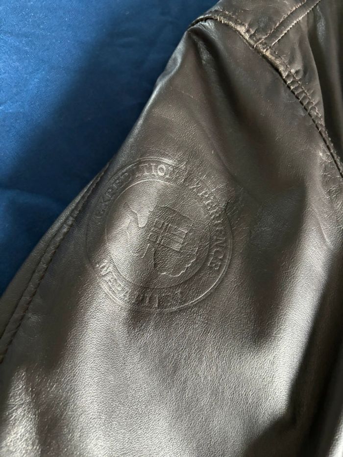 Blouson en cuir Napapijri - photo numéro 8