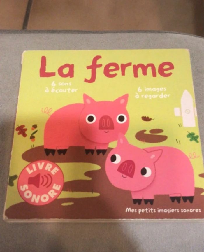 Livre sonore La ferme