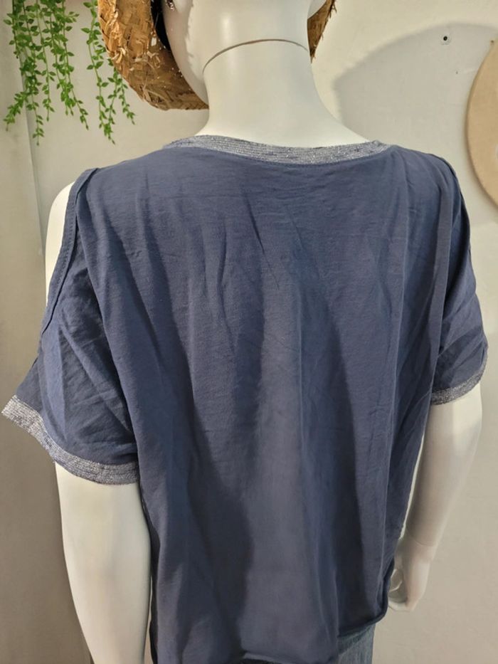 T shirt épaule dénudés - photo numéro 7
