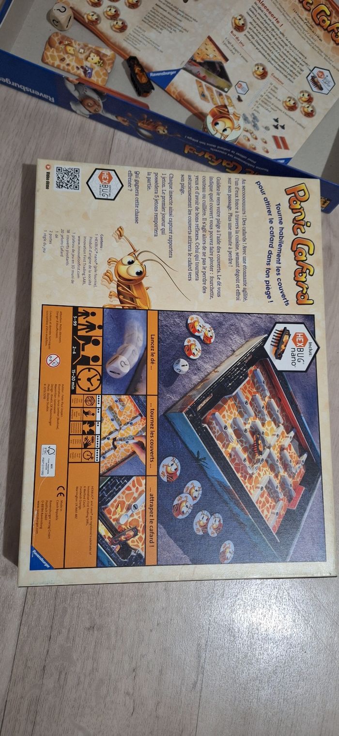 🐞 Jeu Panic Cafard – Complet - photo numéro 3