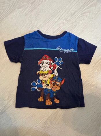 T shirt Pat patrouille 2 ans