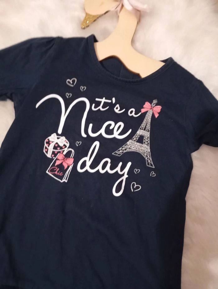 1€ Fagottino tunique robe courte marine 30 mois - photo numéro 2