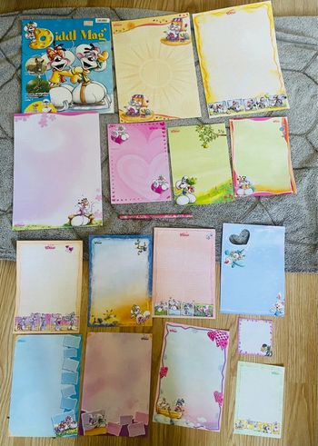 Lot diddl feuille + stylo + diddlmag