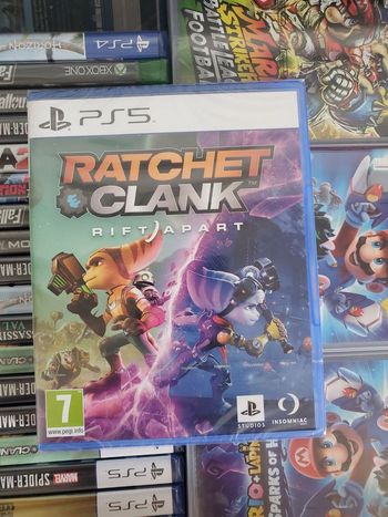 RATCHET CLANK sur PS5 Neuf sous Blister jamais ouvert.