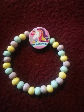 Bracelet bois licorne