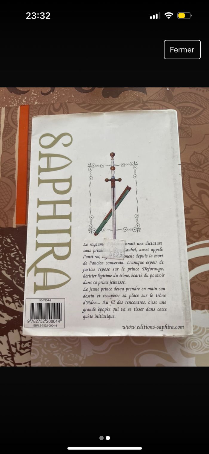 Livre manga Neuf sans étiquette - photo numéro 2