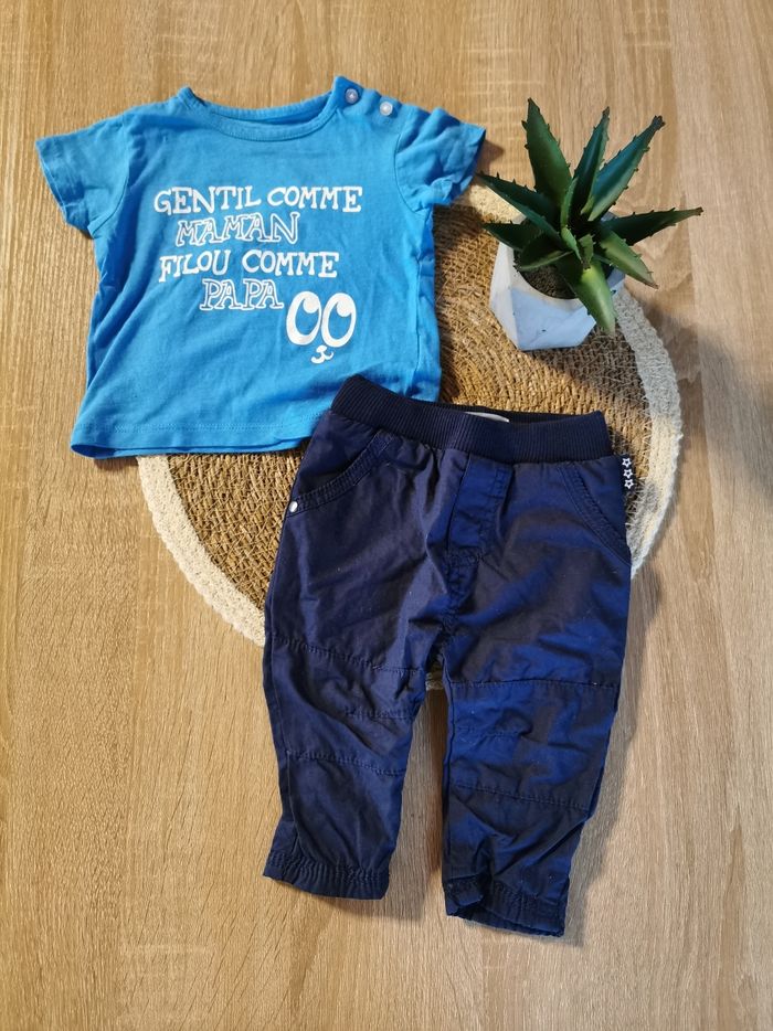 Ensemble garçon 3 mois