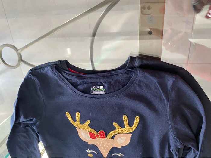 Lot 2 tee-shirts de Noël Jules et kiabi fille ou garçon - photo numéro 8