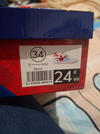 Chaussures spiderman
