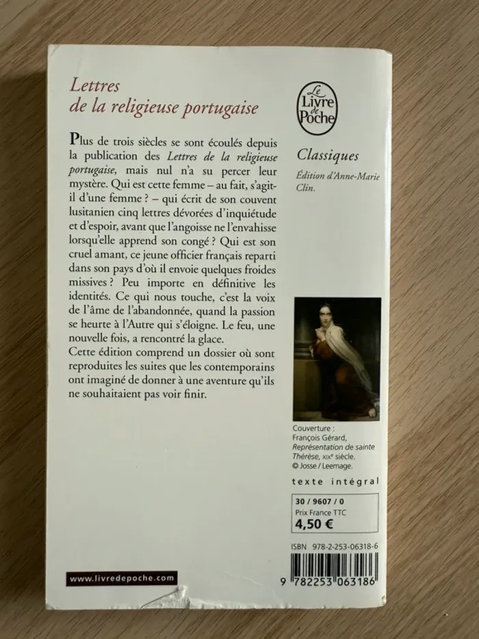 Lettres de la religieuse portugaise - photo numéro 2