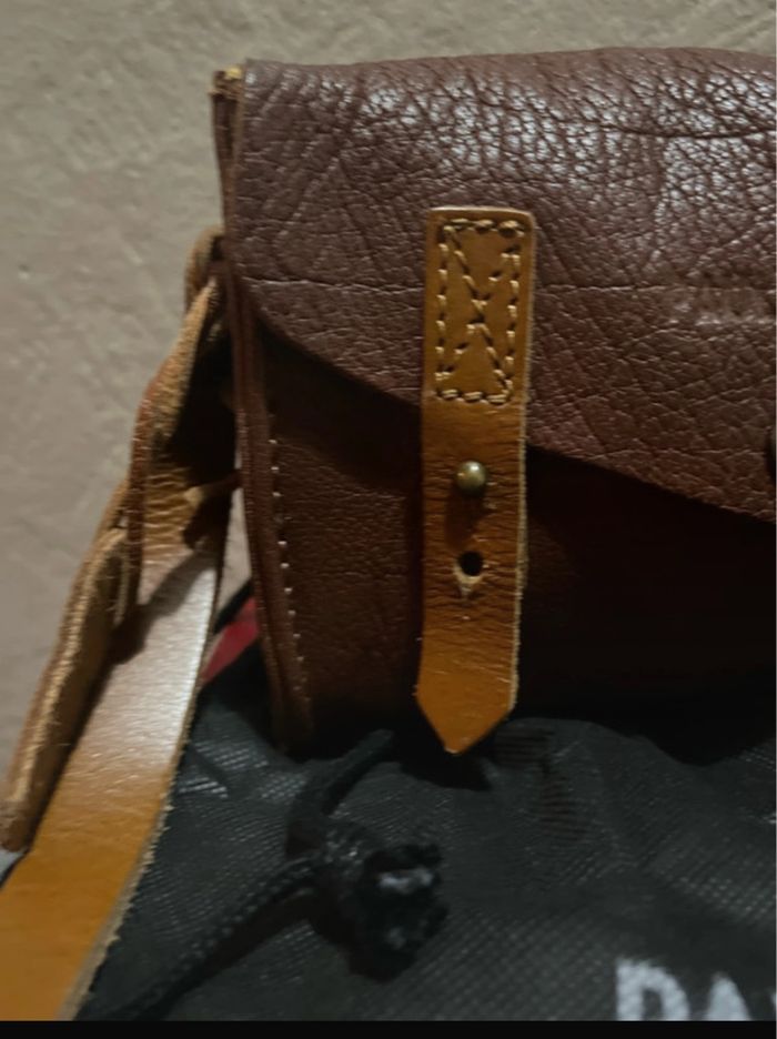 Sac bandoulière mini indispensable Paul marius très bon état - photo numéro 7