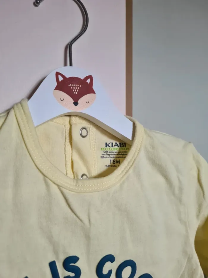 Pyjama long léger Kiabi bébé garçon 18 mois - photo numéro 4