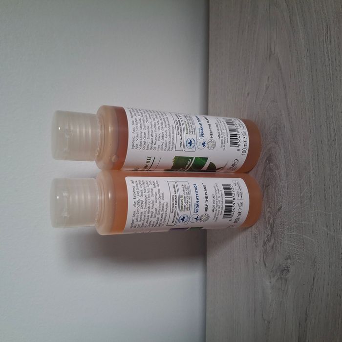 Set format voyage Shammpoing délicat & Gel douche Eco-Bio - Sapone di un Tempo - photo numéro 4