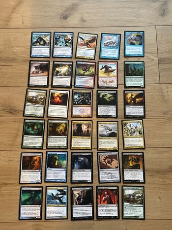 Lot de 30 cartes Magic The Gathering DeckMaster