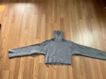 Pull col roulé