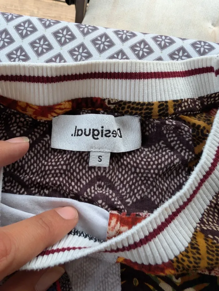 Haut Desigual femme S - photo numéro 2