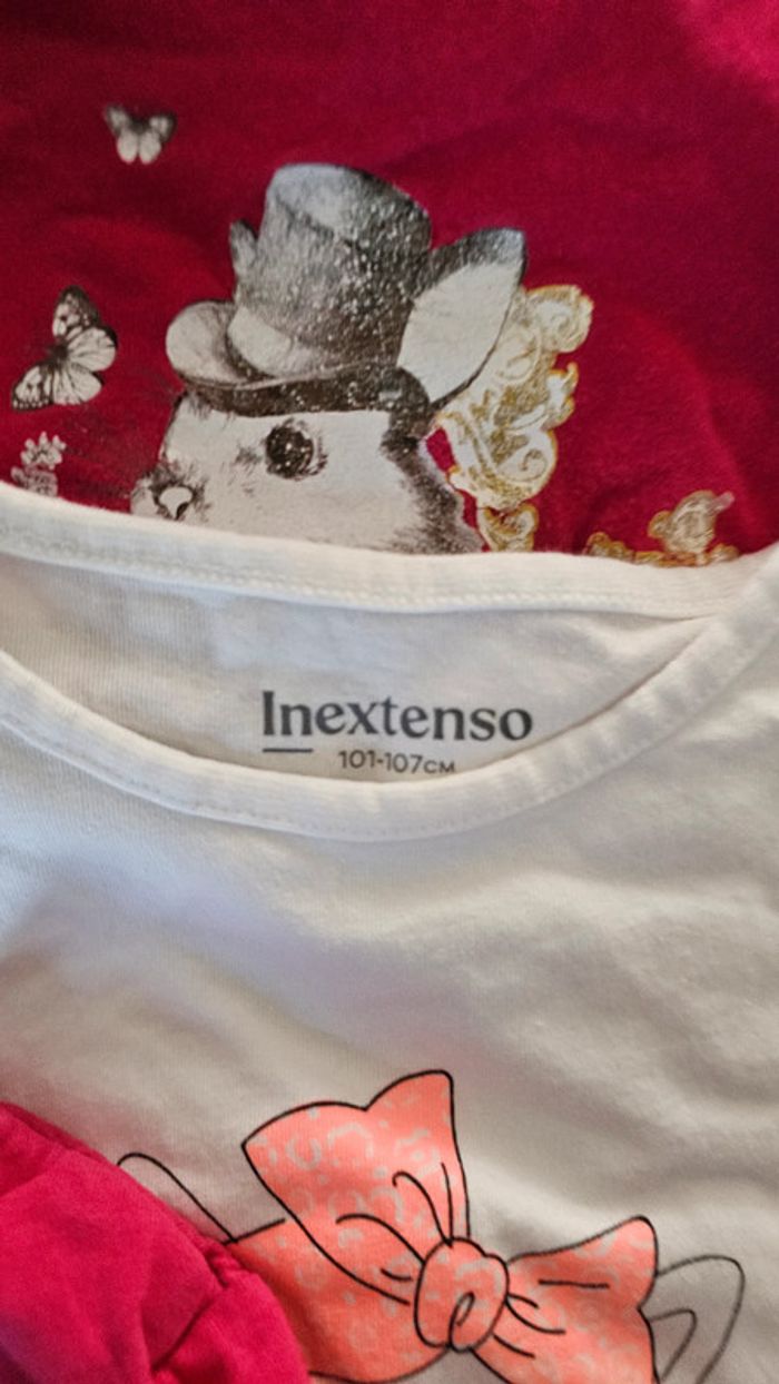 Gros lot 7 t shirt manche longue 4 ans - photo numéro 3