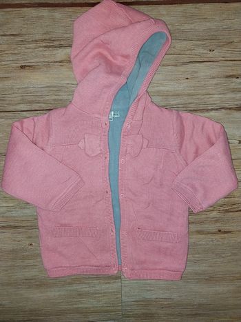 Gilet manteau fille 12 mois