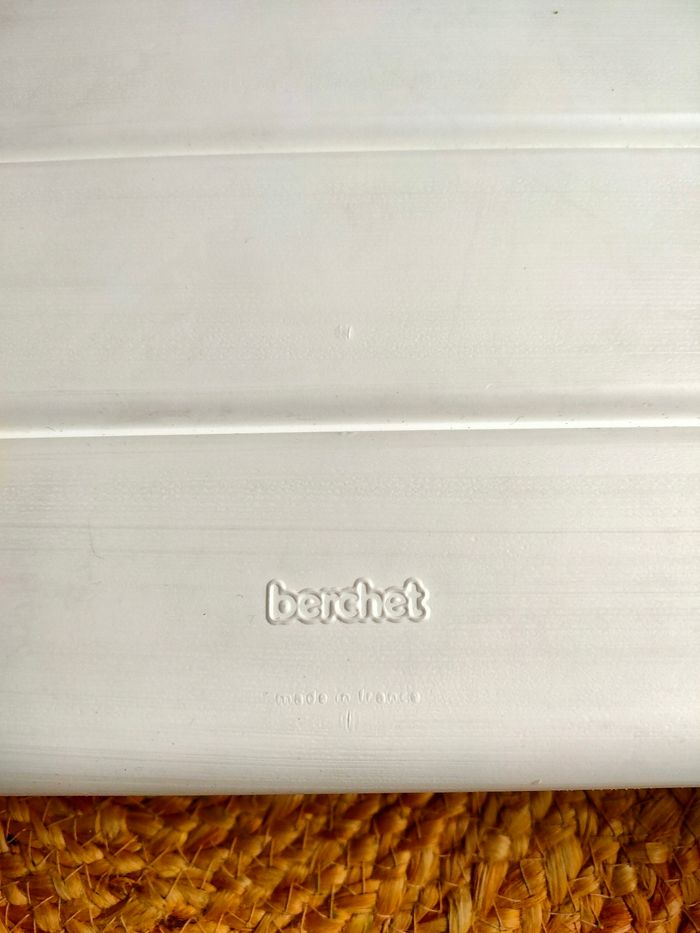 Lit poupée Vintage Berchet vichy bleu - photo numéro 9