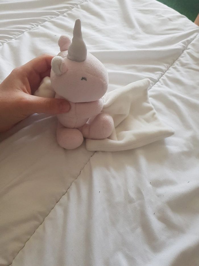 Doudou licorne mes ptits cailloux - photo numéro 5