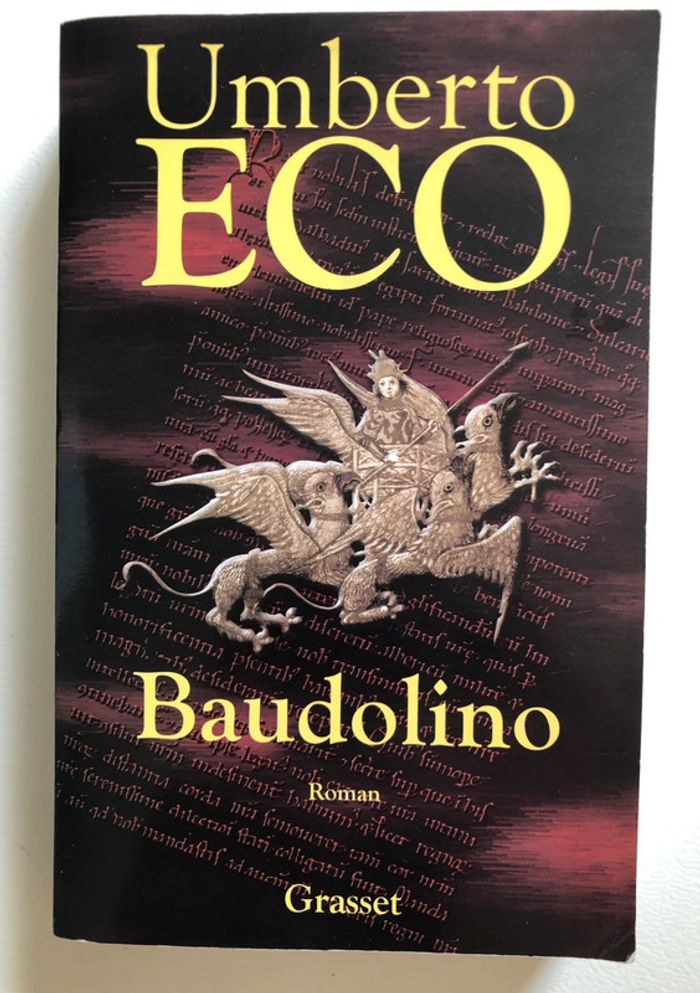 Livre Baudolino Umberto ECO