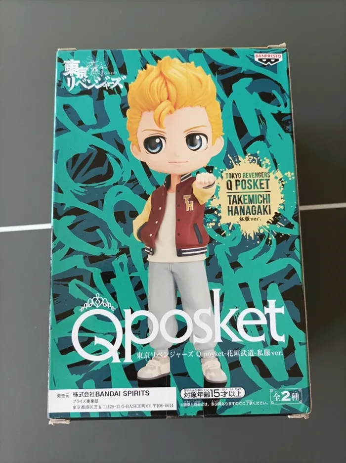 Figurine Tokyo Revengers Takemichi Hanagaki Banpresto Qposket