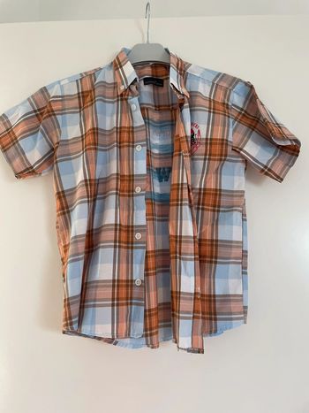 Chemise San&Ric à carreaux multicolore
