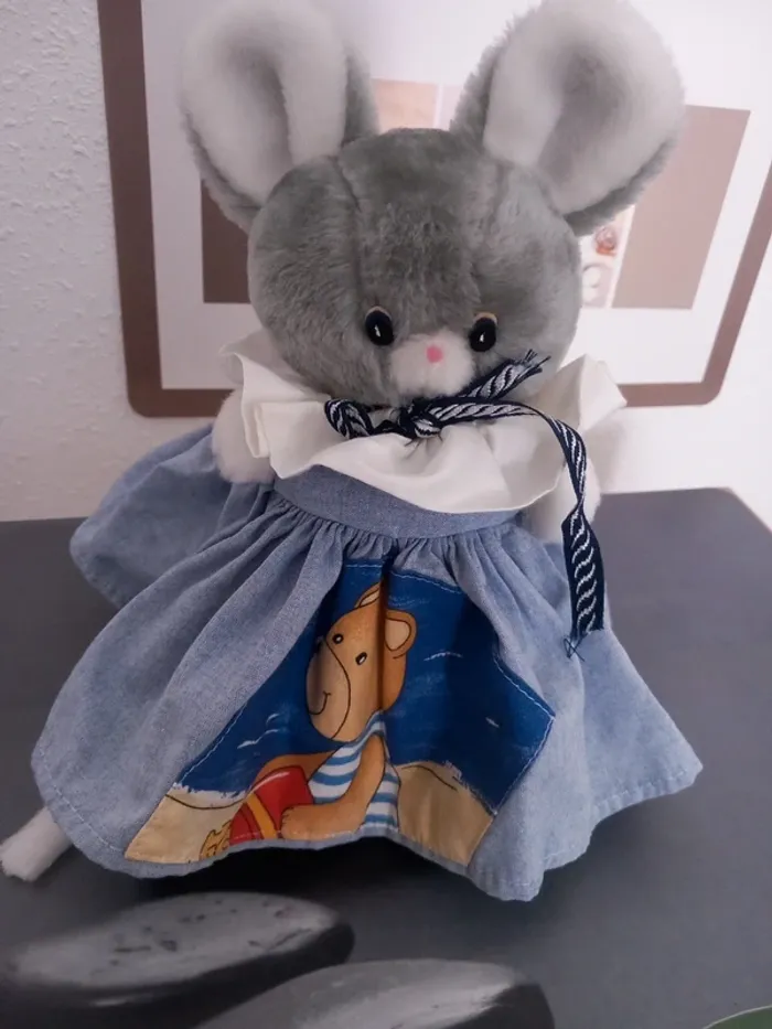 Peluche souris pimprenelle 29cm - photo numéro 3