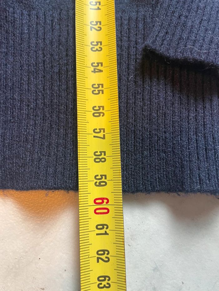 Pull col V marine - photo numéro 6