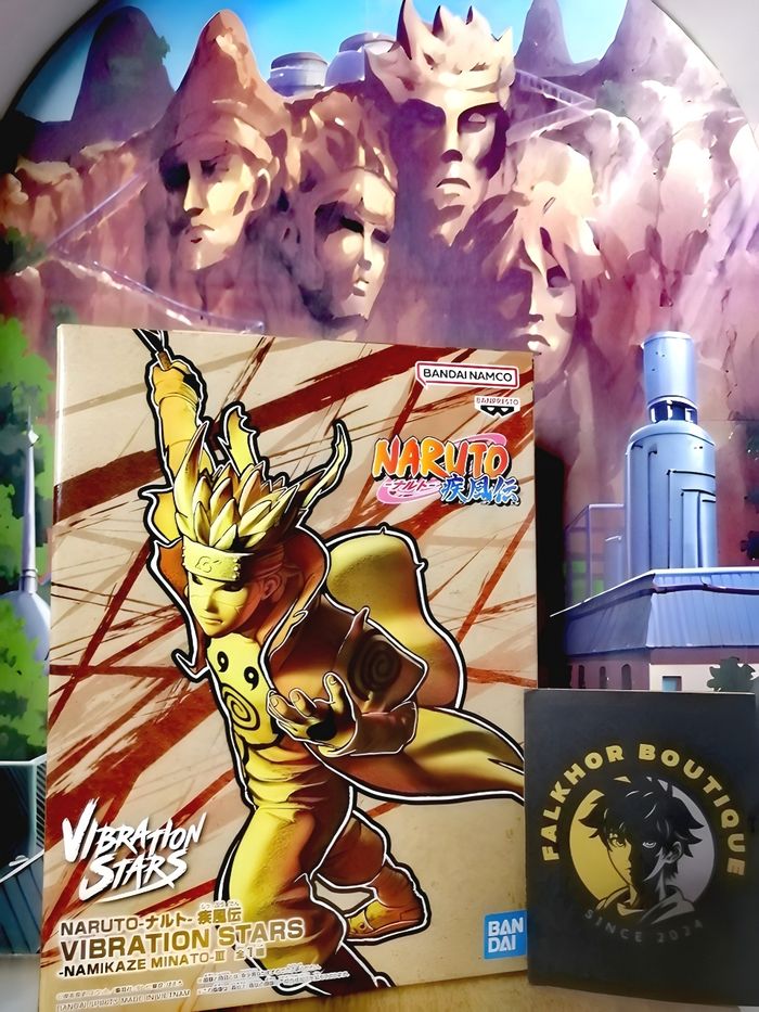 Naruto Shippuden - Figurine Minato Namikaze III Vibration Stars - banpresto - photo numéro 2