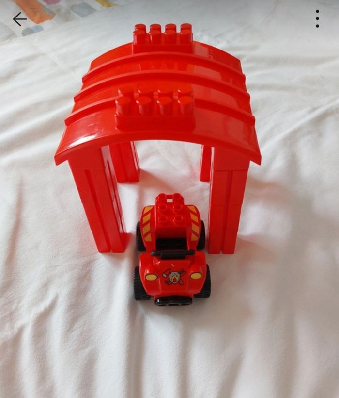 Quad pompier et arche