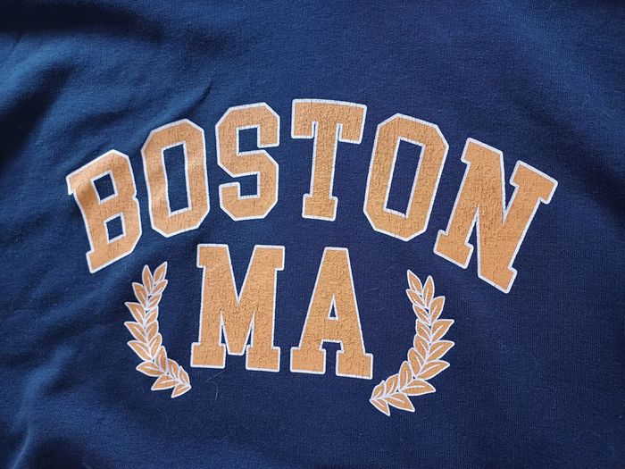 Sweat bleu à capuche - photo numéro 3