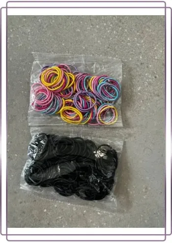 Lot de petits élastique, neuf