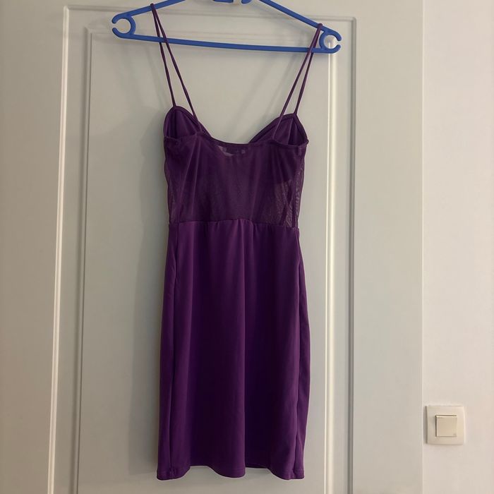 Robe violet BERSHKA - photo numéro 3