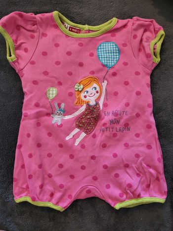 Bodie - Rose Fille Balon - 6 mois - DPam