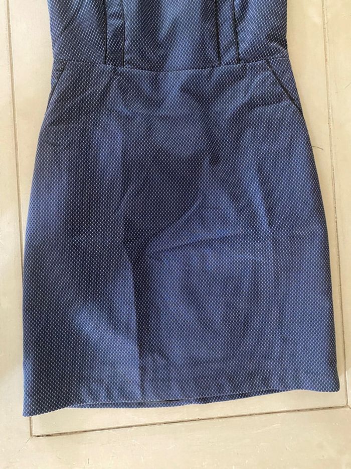 Robe Kookai bleu marine et noire taille 42 - photo numéro 8