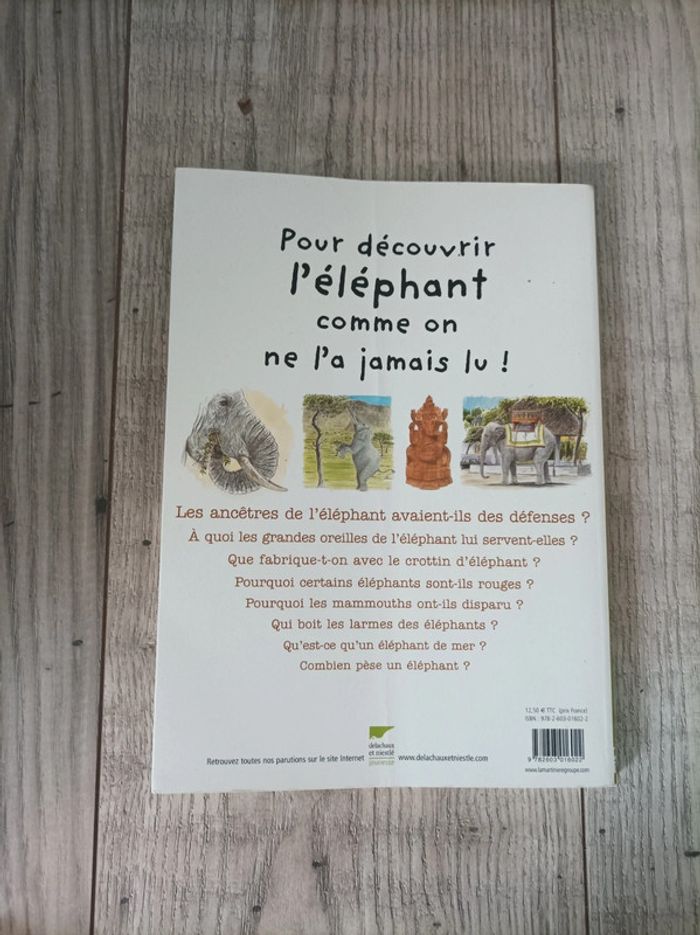 Livre éducatif sur les éléphants neuf - photo numéro 3