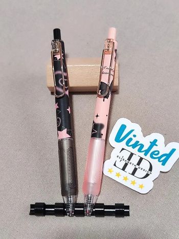 Lot de 2 stylos gel rétractables