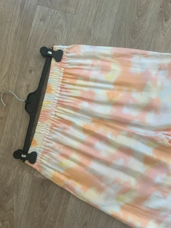 Galeries Lafayette, pantalon évasé été fluide imprimer multicolore - photo numéro 6