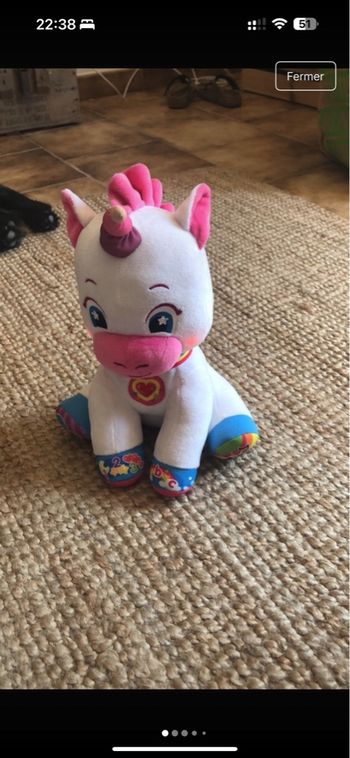 Licorne musicale clementoni