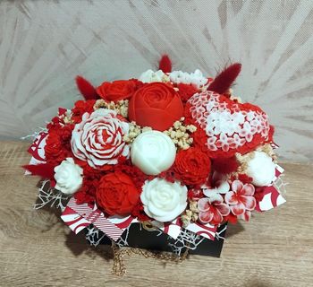 Bouquet en cire parfumée