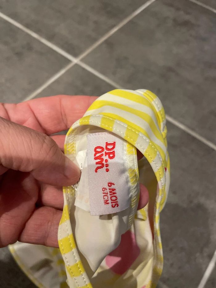 Maillot de bain 2 pièces 6 mois fille dpam - photo numéro 5