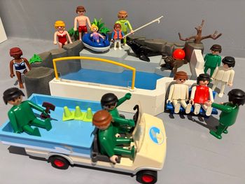 Playmobil Zoo bassin Phoques XXL Plateforme de jeux