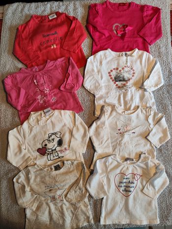 Lot de sous pulls 3 mois fille