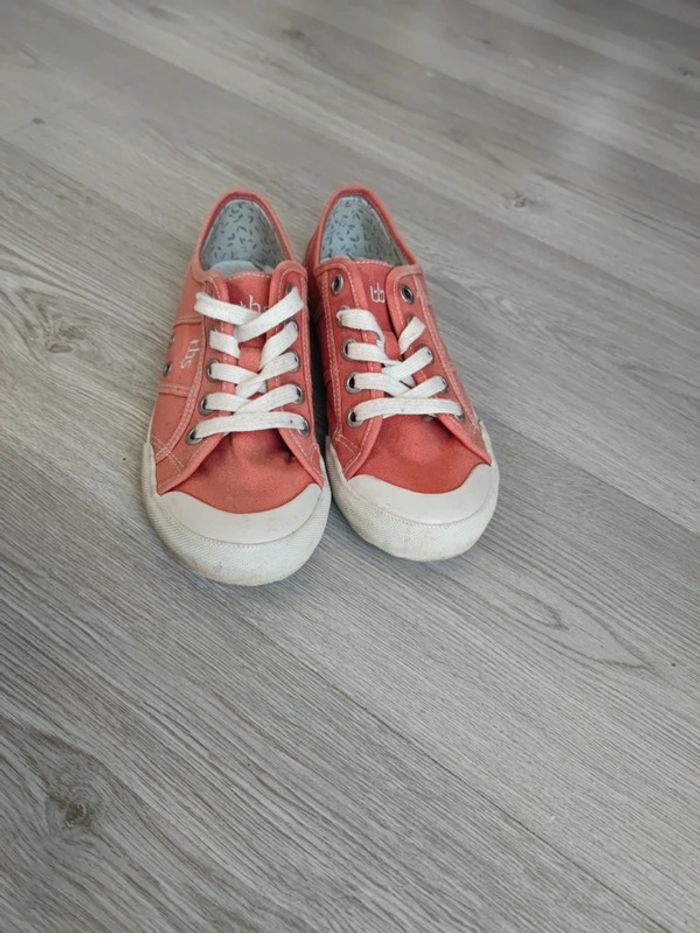 Baskets TBS corail - photo numéro 2