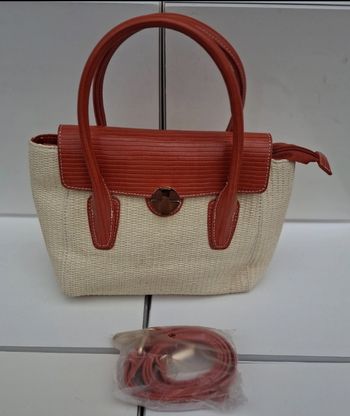 Sac à main Osier Orange Couleur bandoulière ou épaule Neuf