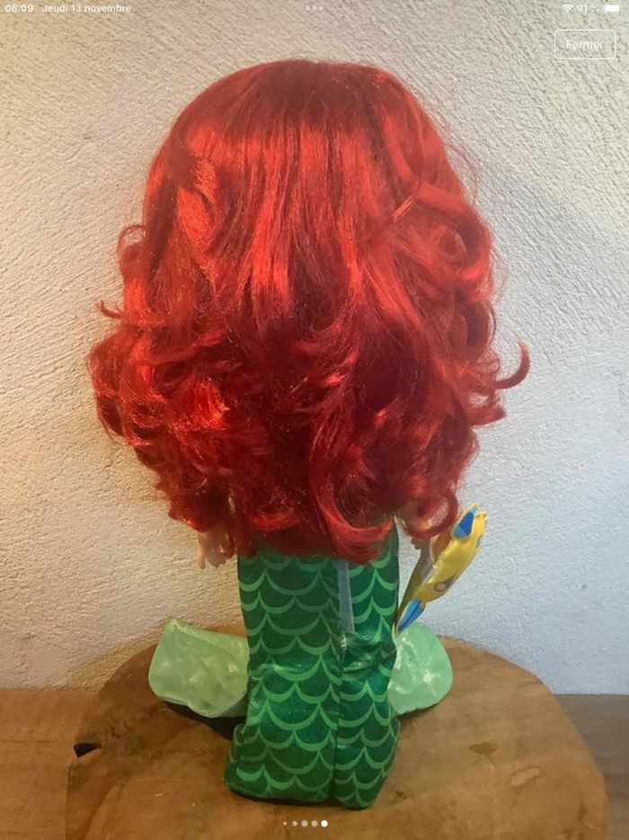 Poupee animator Disney Ariel La petite sirène - photo numéro 3