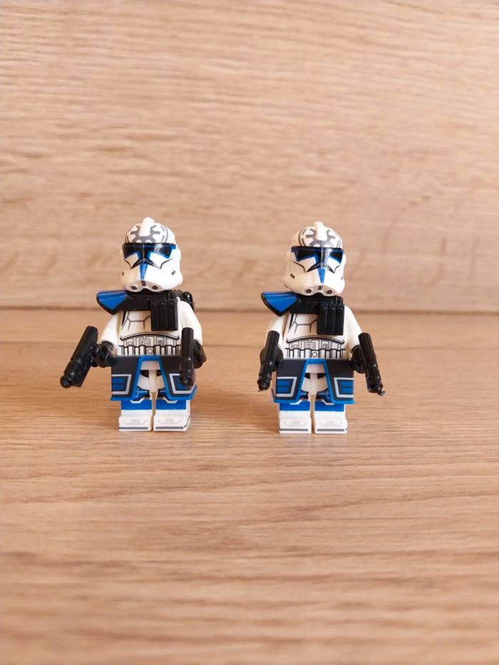 Figurines type lego 2 clones de la 501ème star wars